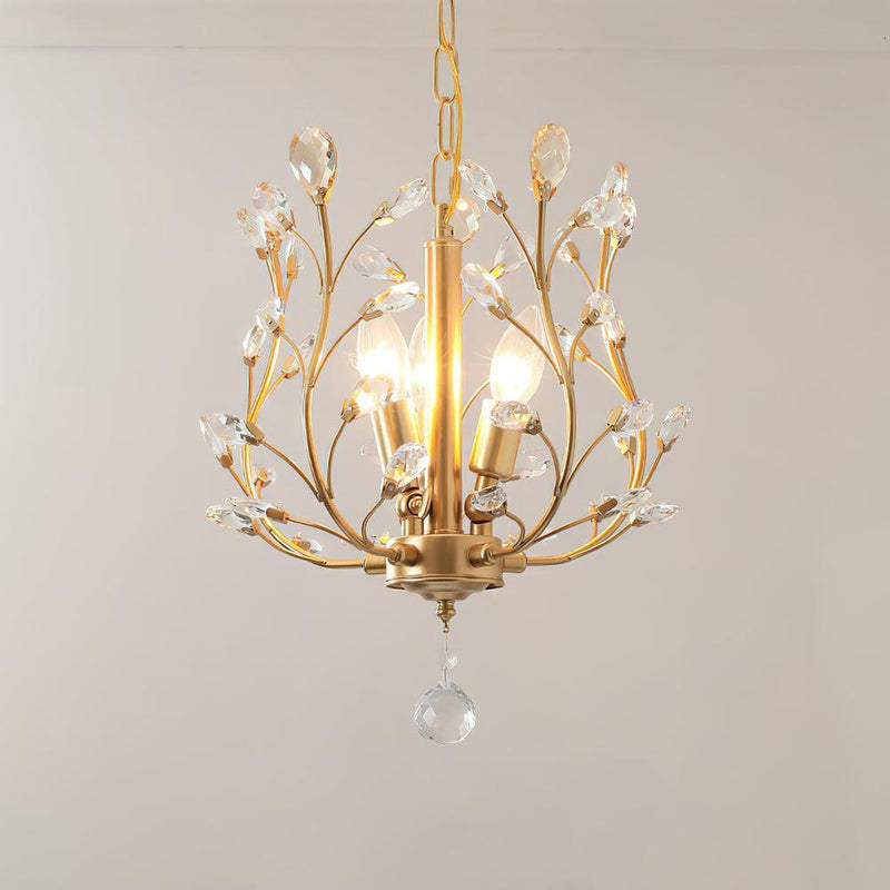 Grace Crystal Chandelier 12.6"