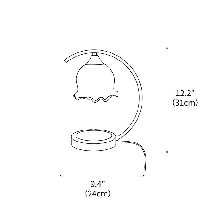 Green Aroma Table Lamp – detail 3