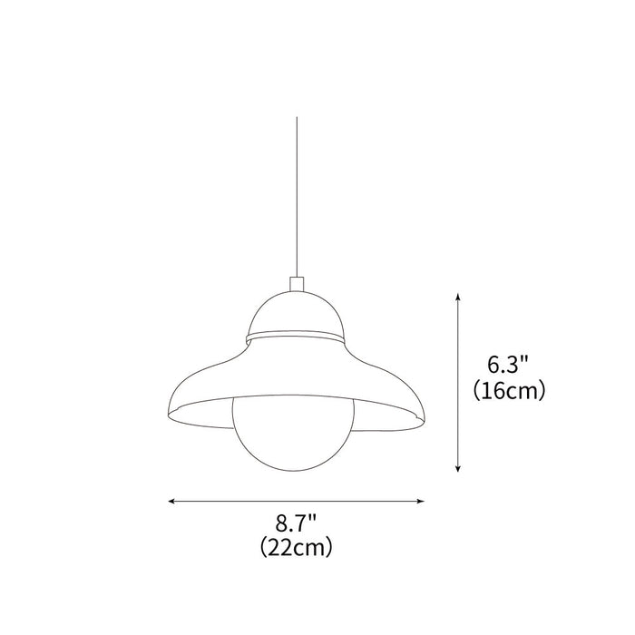 Greenfield Pendant Lamp 8.7"