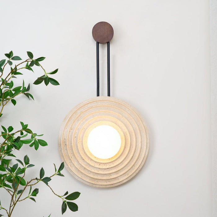 Growth Ring Wall Lamp 13"