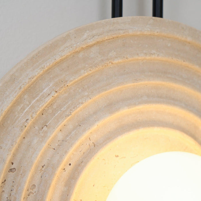 Growth Ring Wall Lamp 13"