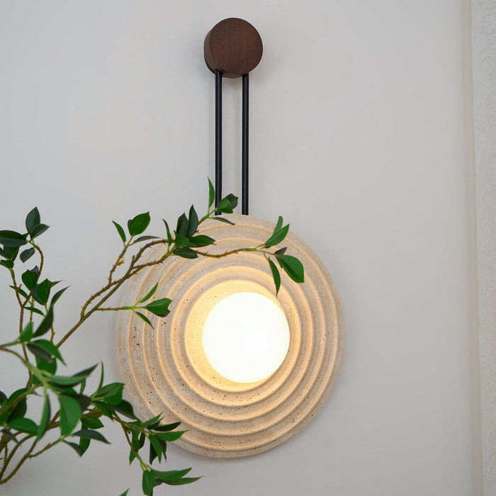 Growth Ring Wall Lamp 13"