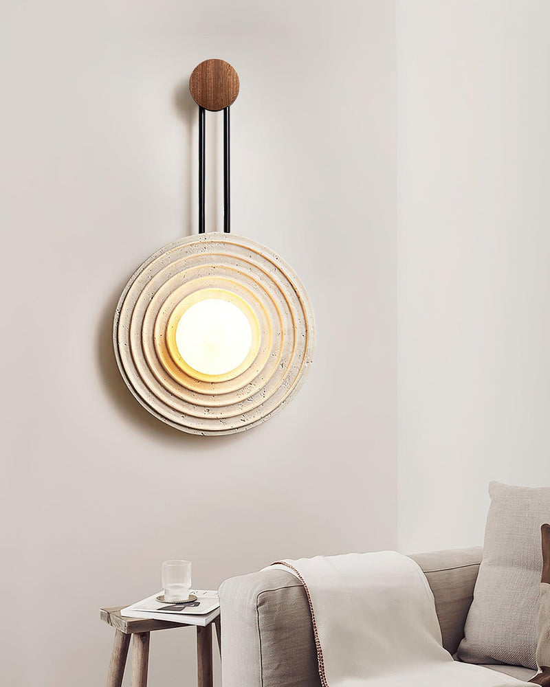 Growth Ring Wall Lamp 13"