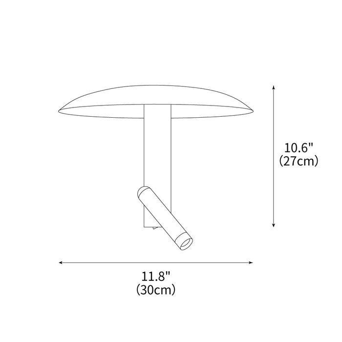 Halo Duo Wall Lamp 11.8"