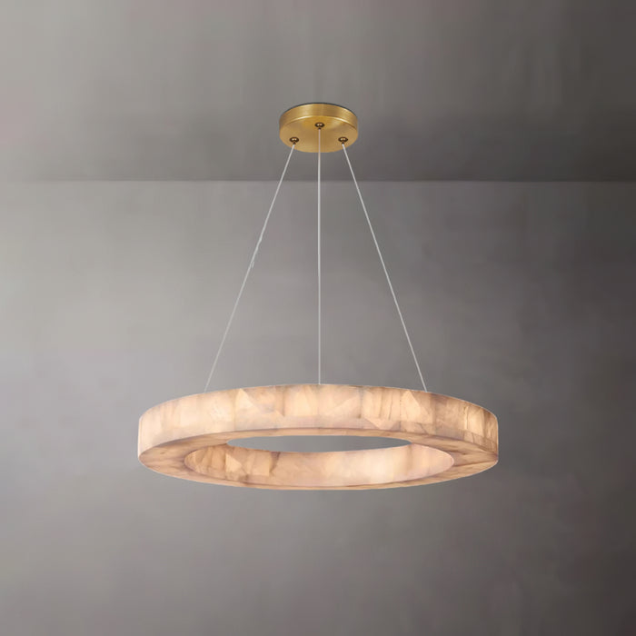 Halo Alabaster Chandelier