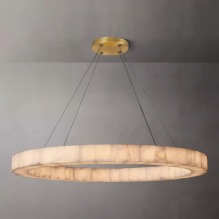 Halo Alabaster Chandelier