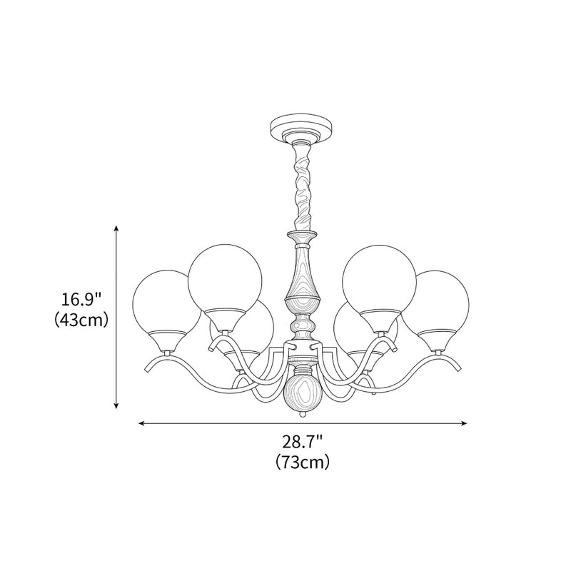 Halvienne Chandelier
