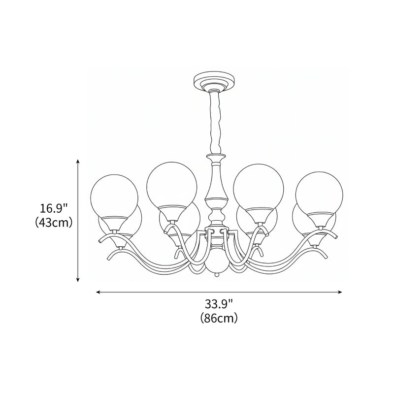 Halvienne Chandelier