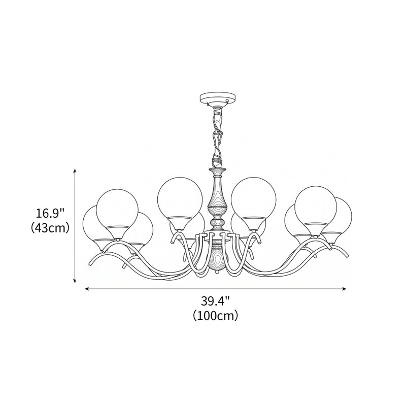 Halvienne Chandelier