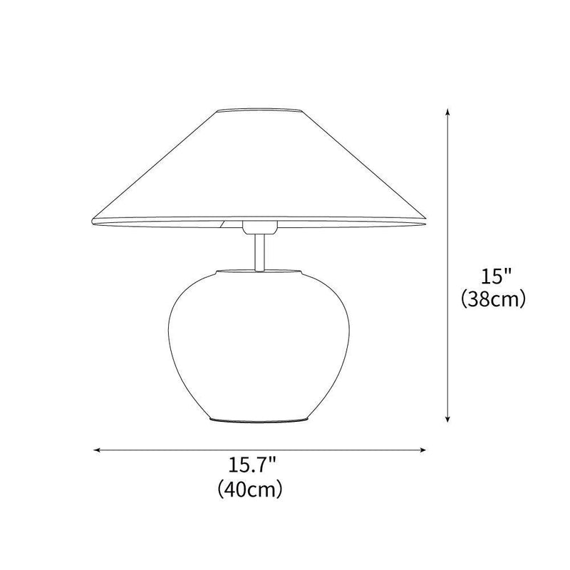 Harper Table Lamp 15.7"