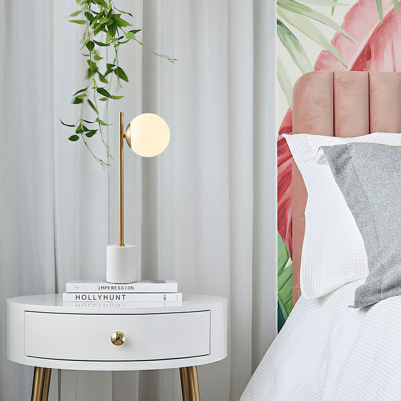 Harper Globe Table Lamp 8.7"