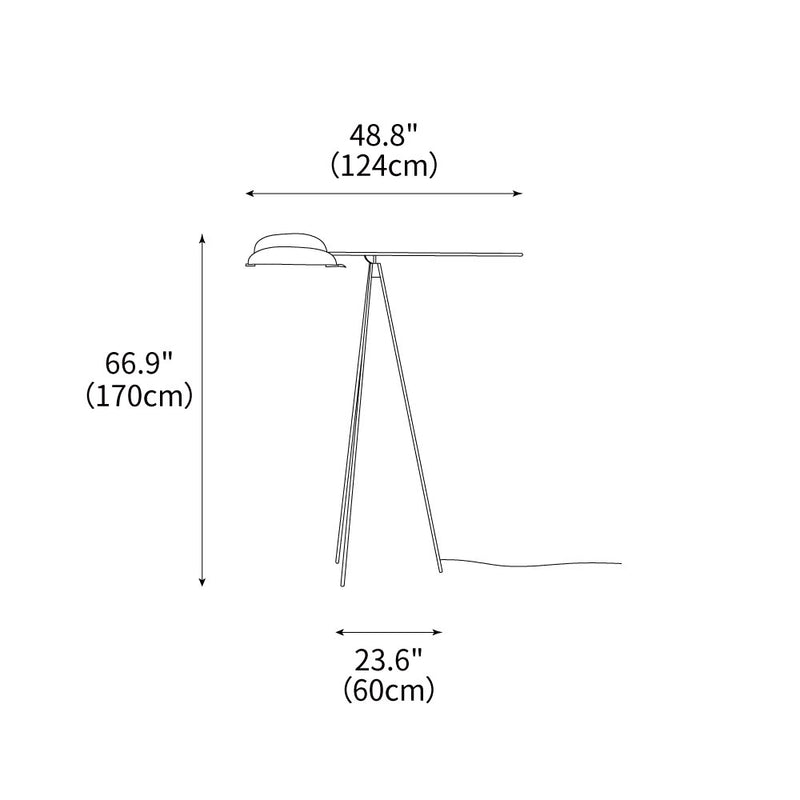 Heart Wing Floor Lamp 23.6"