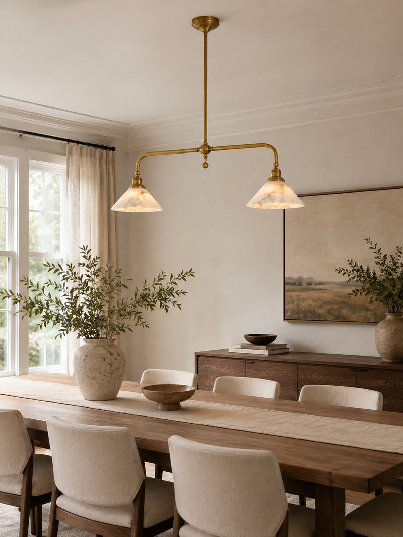 Heirloom Alabaster Chandelier