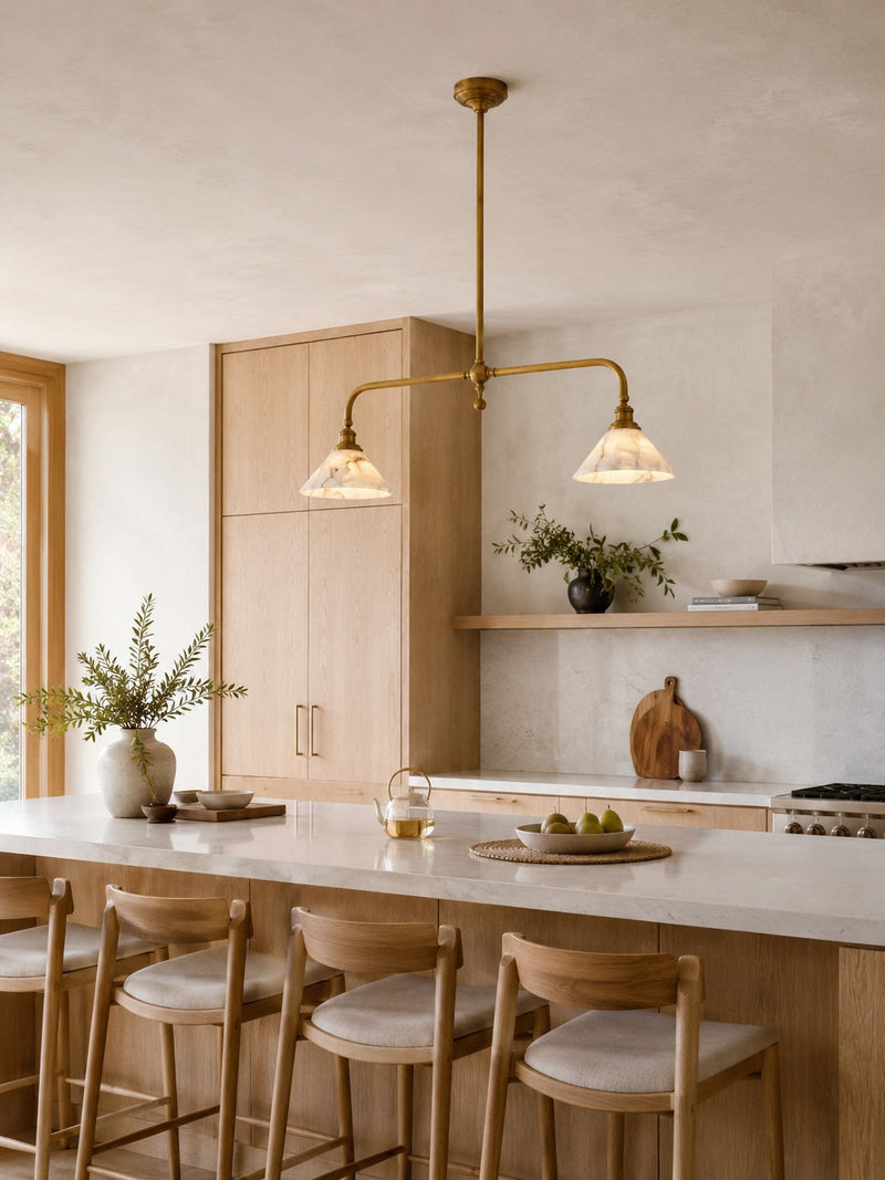 Heirloom Alabaster Chandelier
