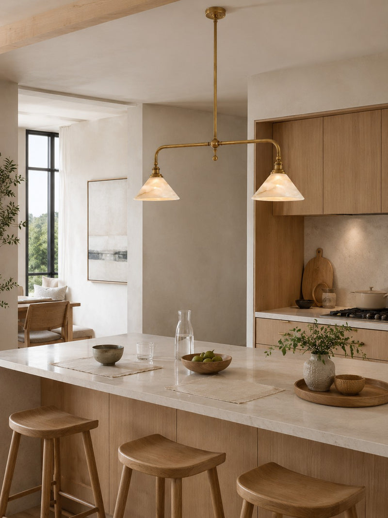 Heirloom Alabaster Chandelier
