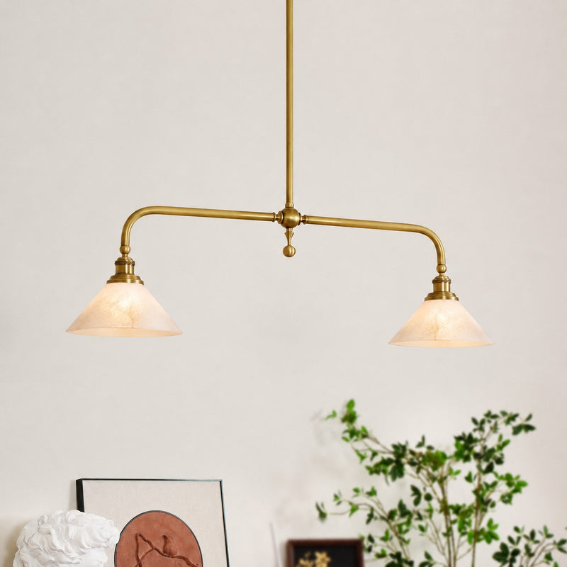 Heirloom Alabaster Chandelier