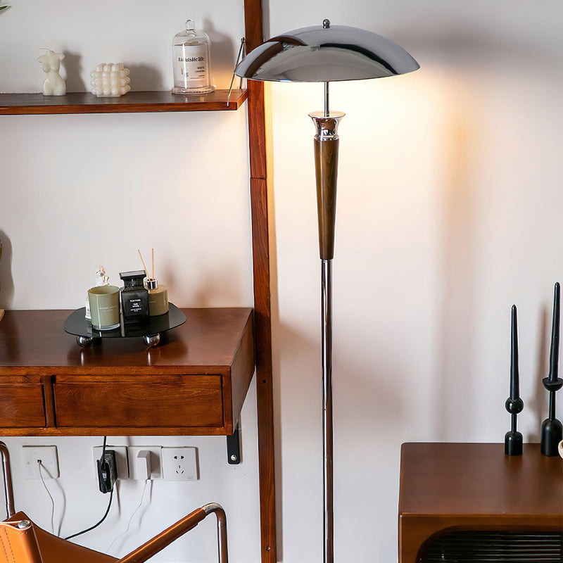 Helmet Floor Lamp 15.7"