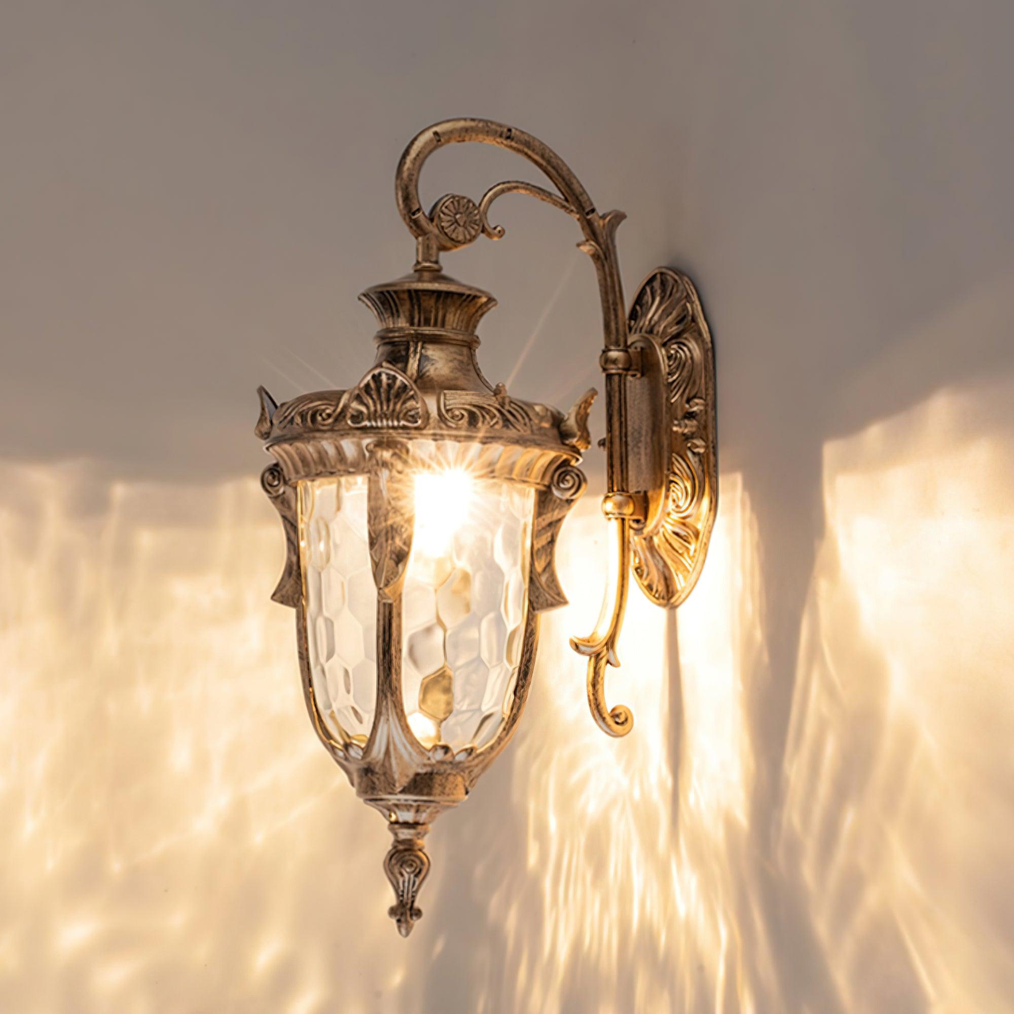 Heritage Outdoor Wall Lamp – Brass Sconce | Mooiehome