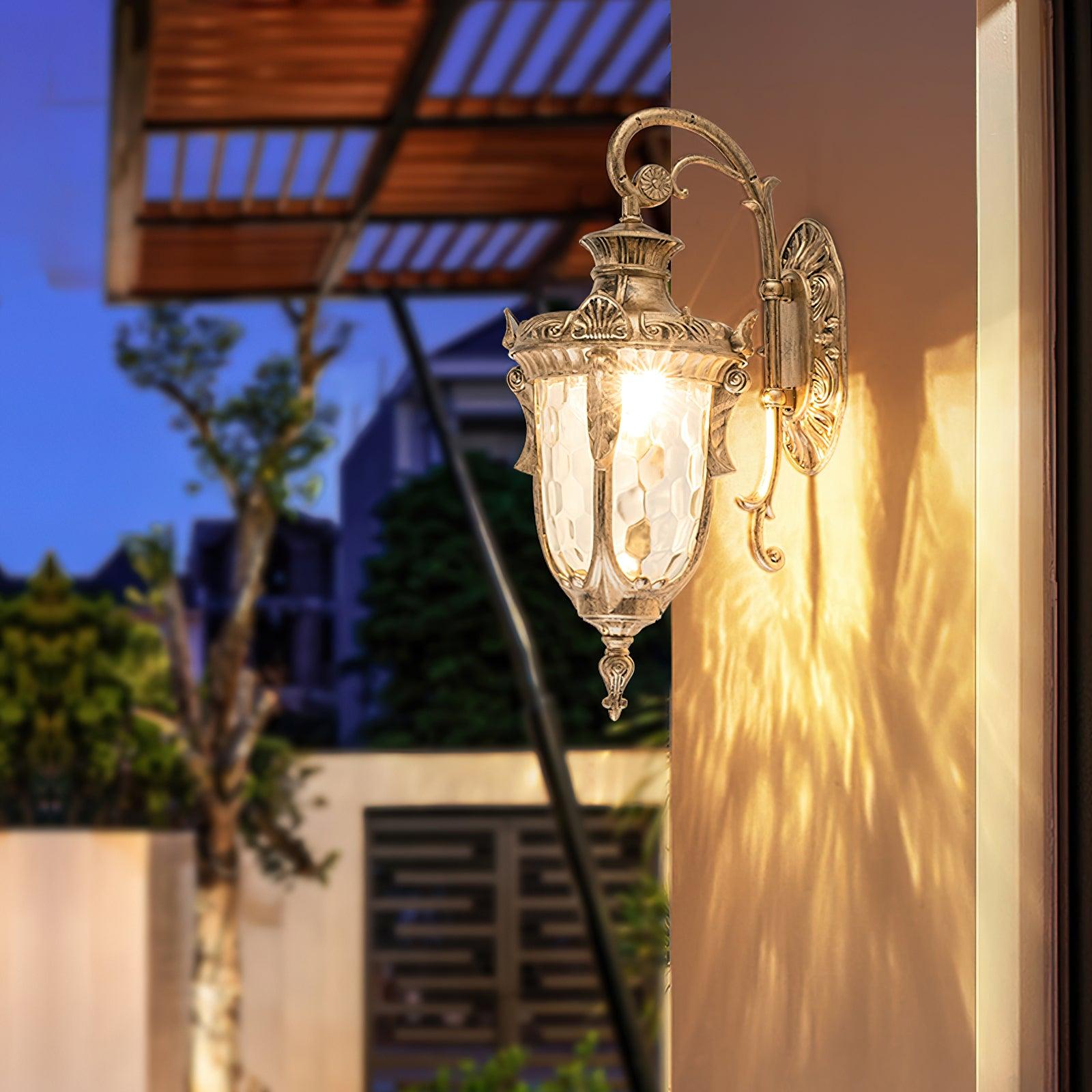 Heritage Outdoor Wall Lamp – Brass Sconce | Mooiehome