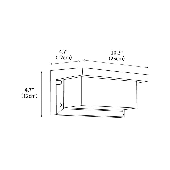 Horizontal LED Outdoor Light – detail 3