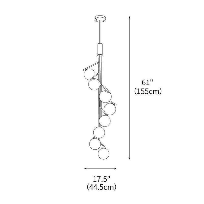 Hudson Branch Chandelier