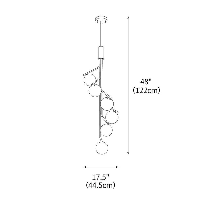 Hudson Branch Chandelier