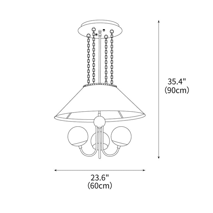 Hudson Valley Pendant Chandelier