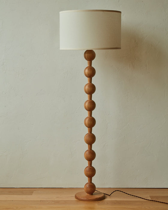 Hugo Barbell Floor Lamp 15.7"