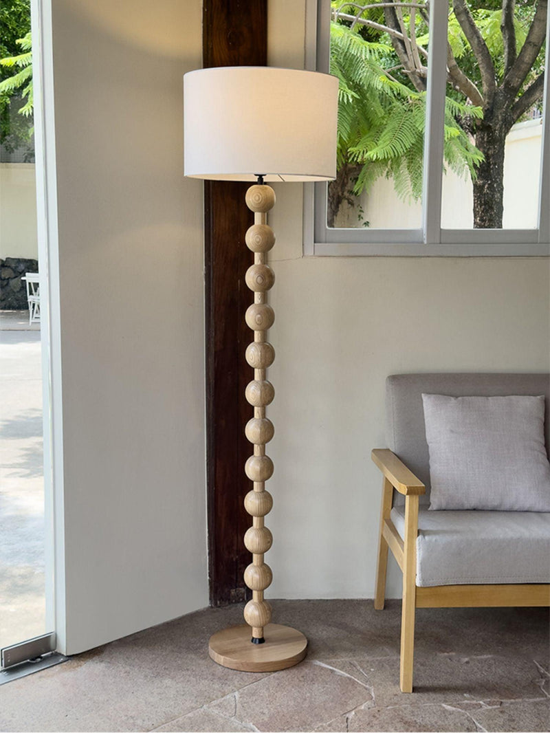 Hugo Barbell Floor Lamp 15.7"