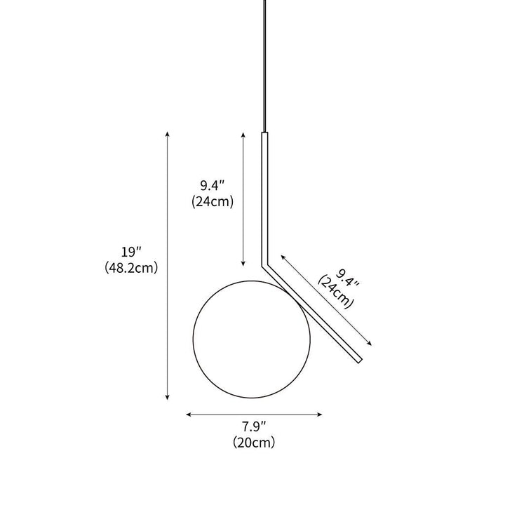 IC Pendant Light 7.9" – detail 3