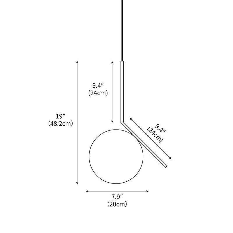 IC Pendant Light 7.9"