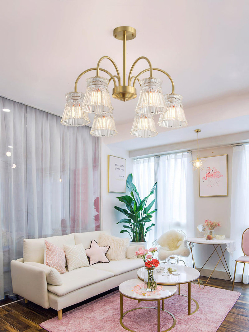 Ice Cream Crystal Chandelier