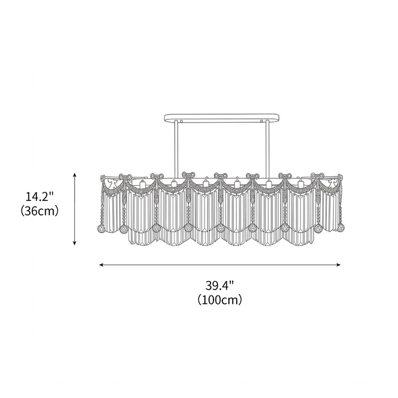 Imperial Cascade Chandelier