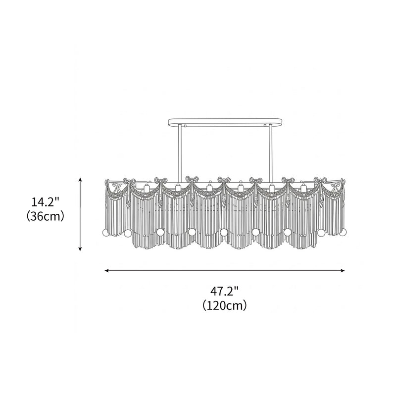 Imperial Cascade Chandelier