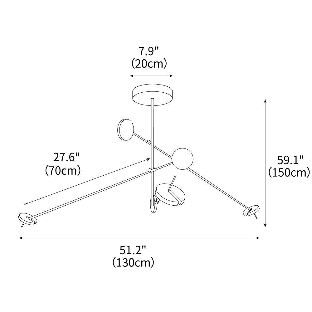 Invisible Led C4 Pendant Light — Mooiehome