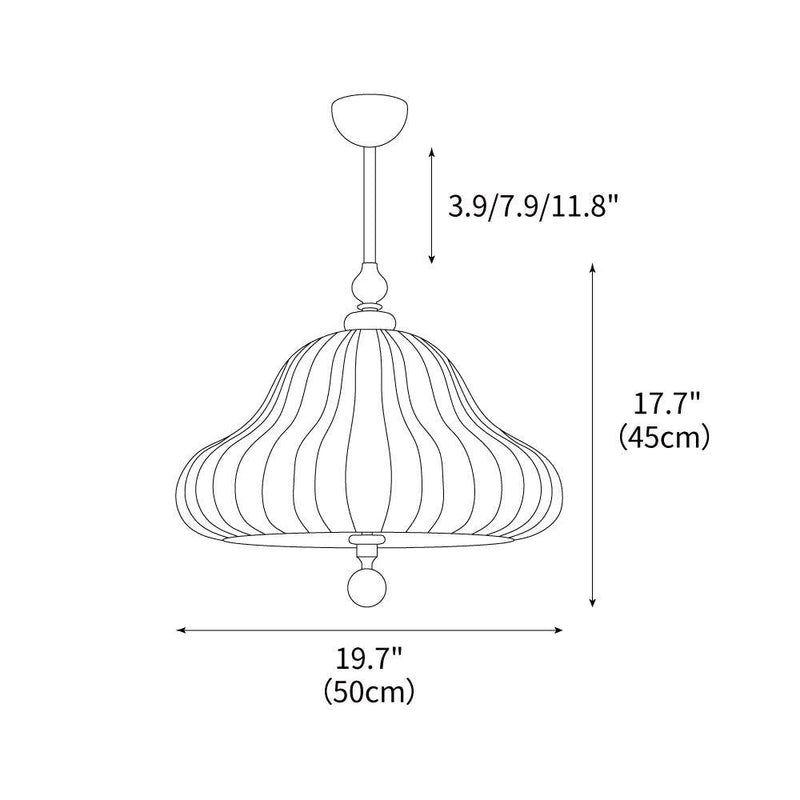 Isabella Bloom Pendant Light 19.7"