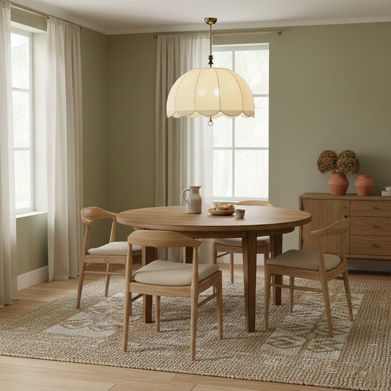 Ivory Bloom Pendant Light