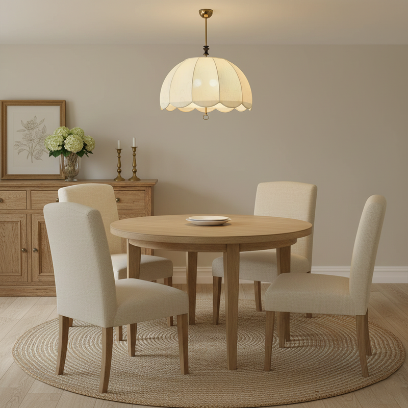 Ivory Bloom Pendant Light