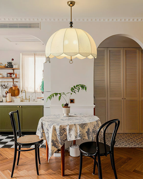 Ivory Bloom Pendant Light