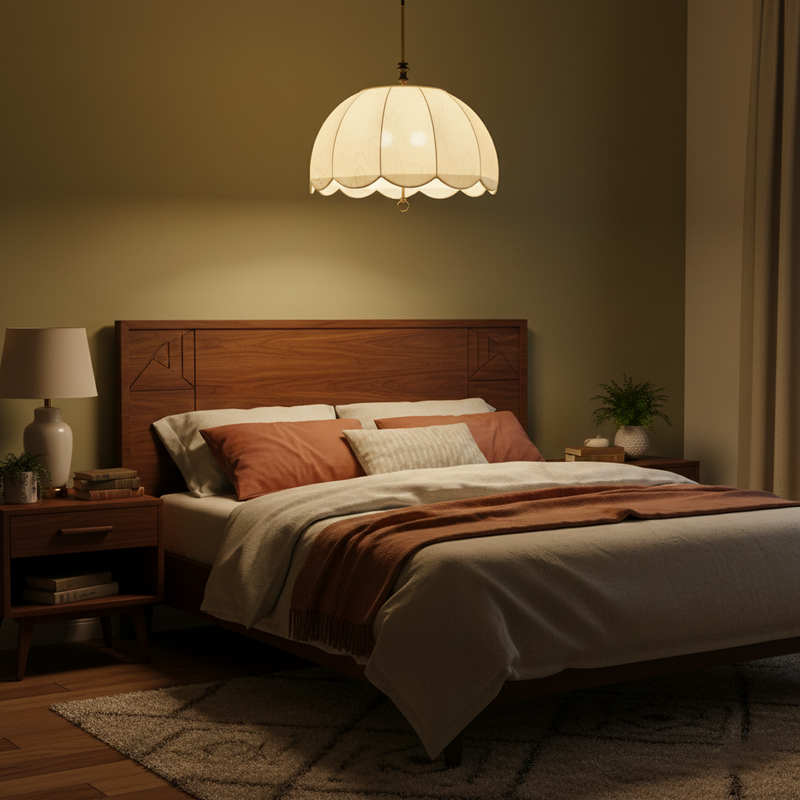 Ivory Bloom Pendant Light