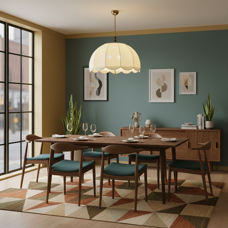 Ivory Bloom Pendant Light