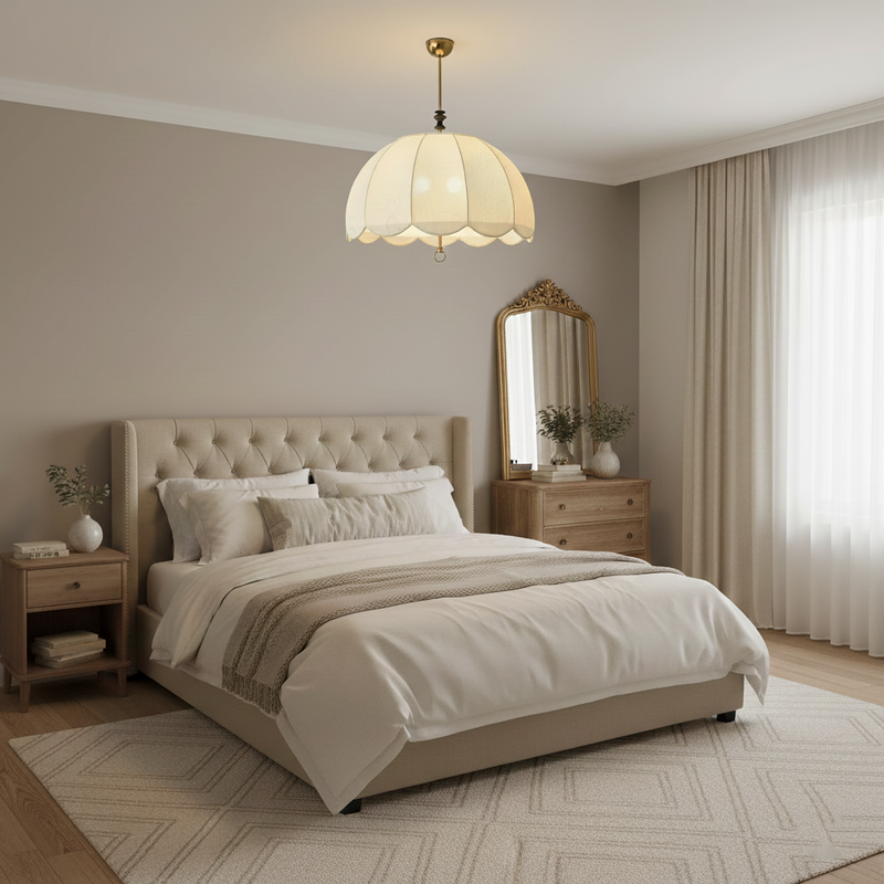 Ivory Bloom Pendant Light