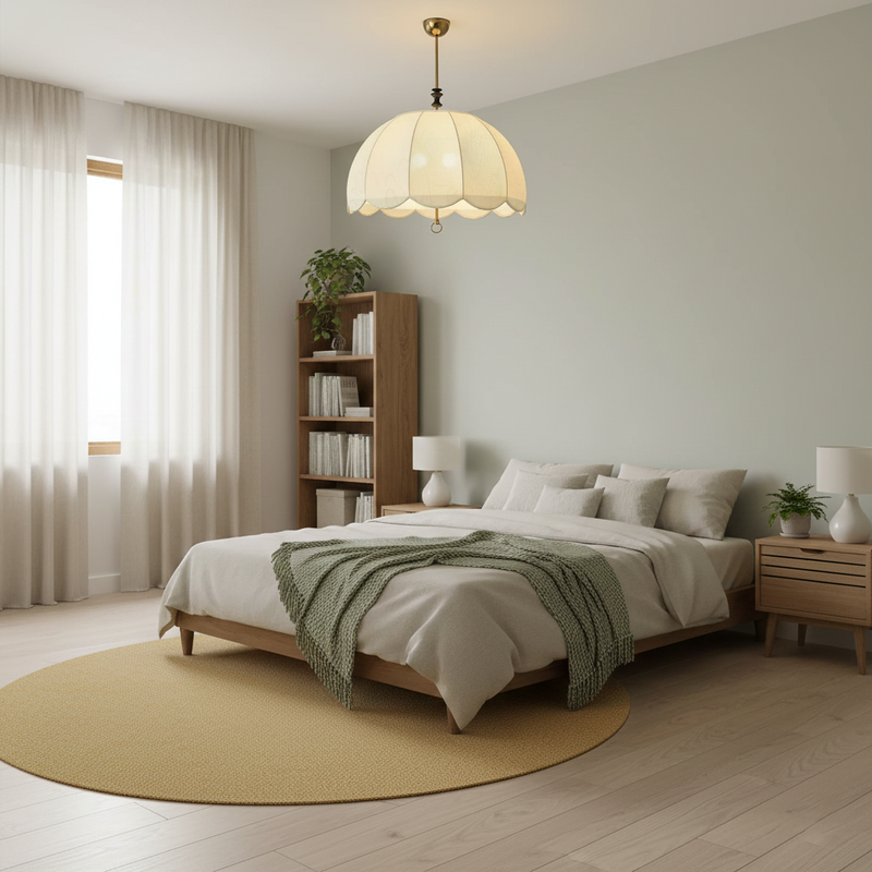 Ivory Bloom Pendant Light