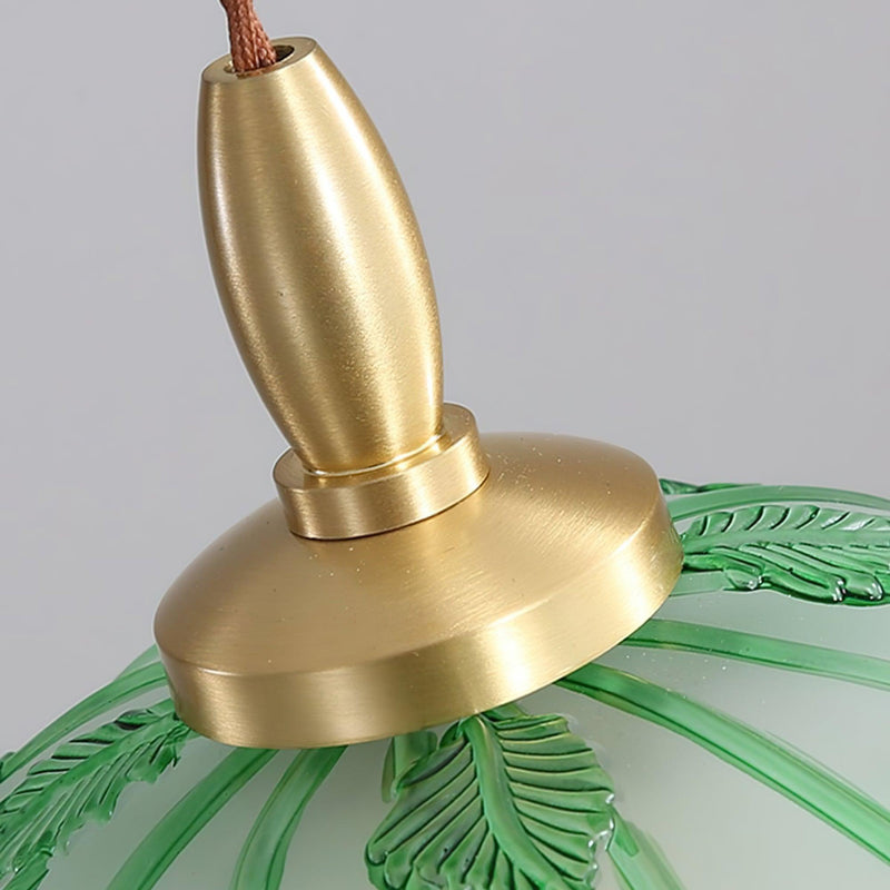 Ivy Leaf Pendant Lamp 11"