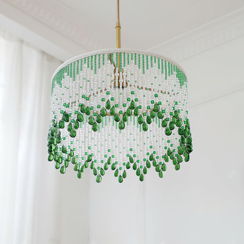 Jade Blossom Pendant Light