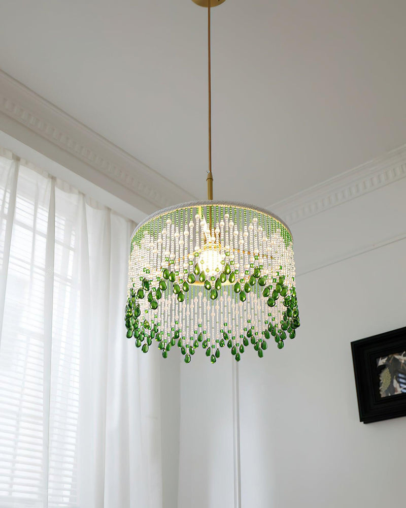 Jade Blossom Pendant Light