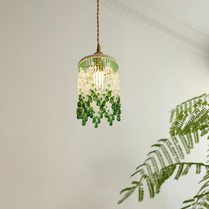 Jade Blossom Pendant Light