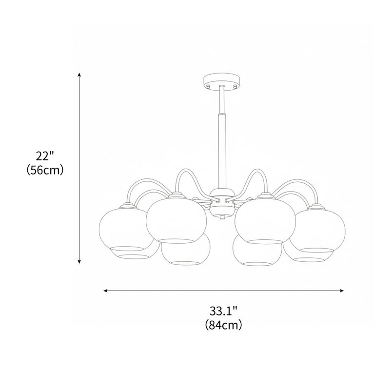 Jeri Sputnik Chandelier