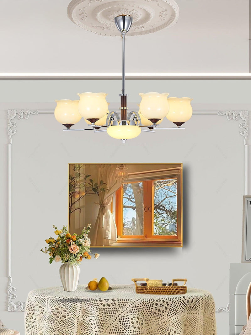 Keston Polished Chrome Chandelier