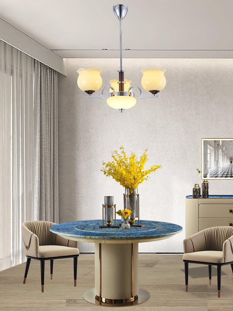 Keston Polished Chrome Chandelier